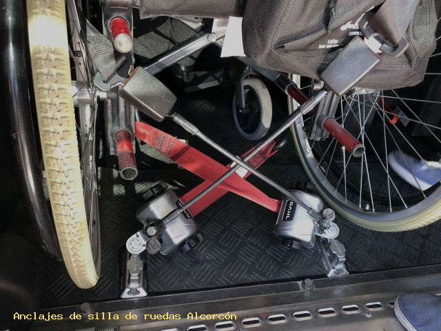Anclajes de silla de ruedas Alcorcón