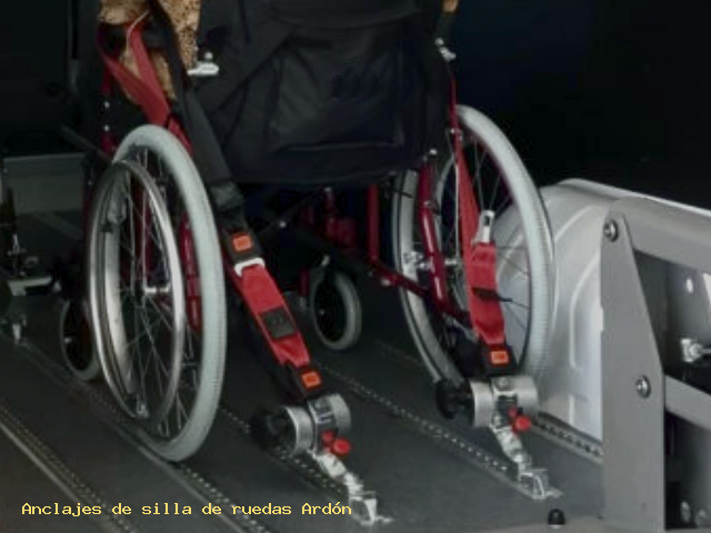 Anclajes de silla de ruedas Ardón