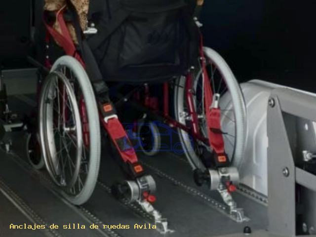 Anclajes de silla de ruedas Avila