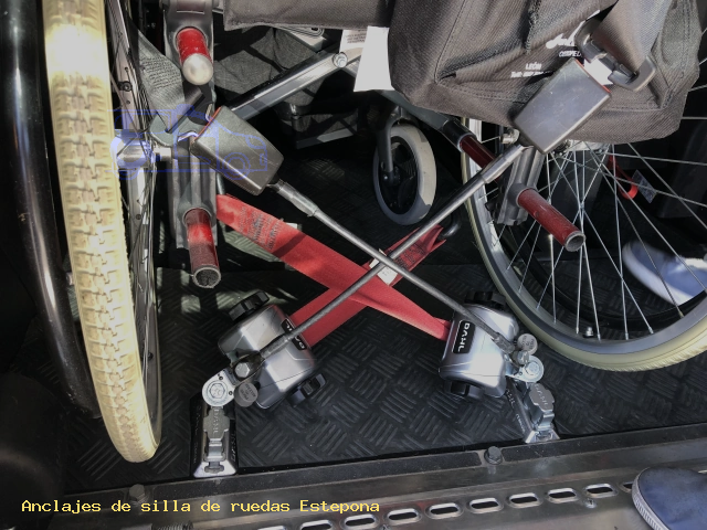 Anclajes de silla de ruedas Estepona