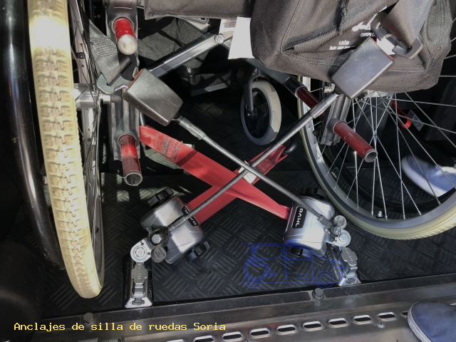 Anclajes de silla de ruedas Soria