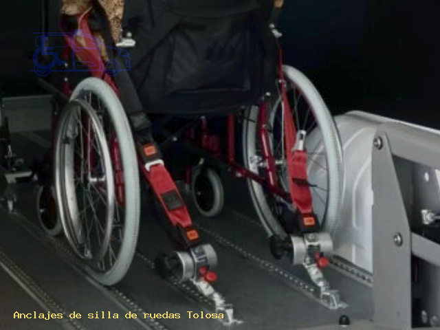 Anclajes de silla de ruedas Tolosa