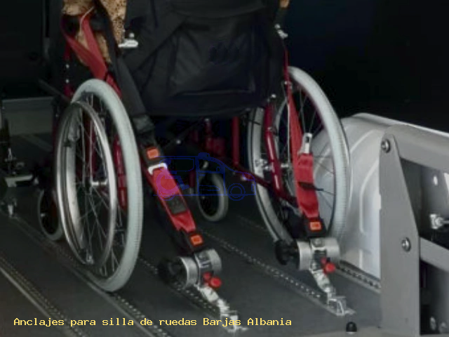 Anclajes silla de ruedas Barjas Albania