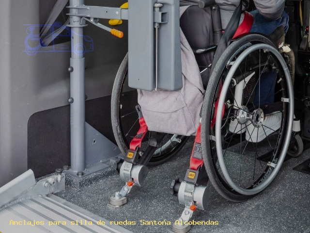 Sujección de silla de ruedas Santoña Alcobendas