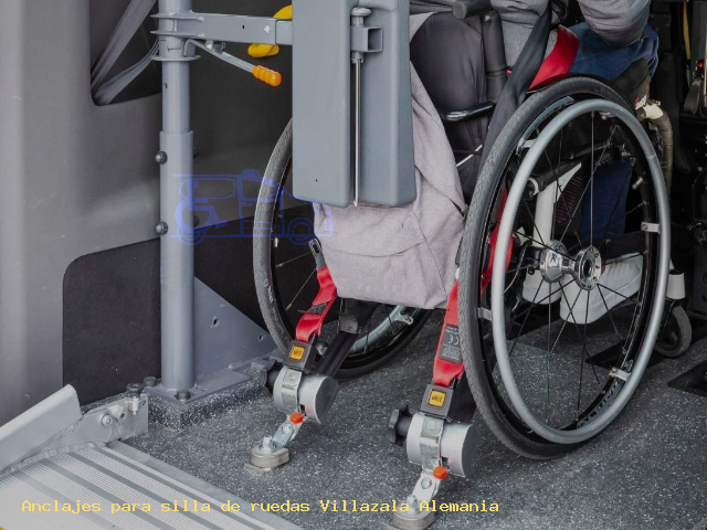 Anclaje silla de ruedas Villazala Alemania