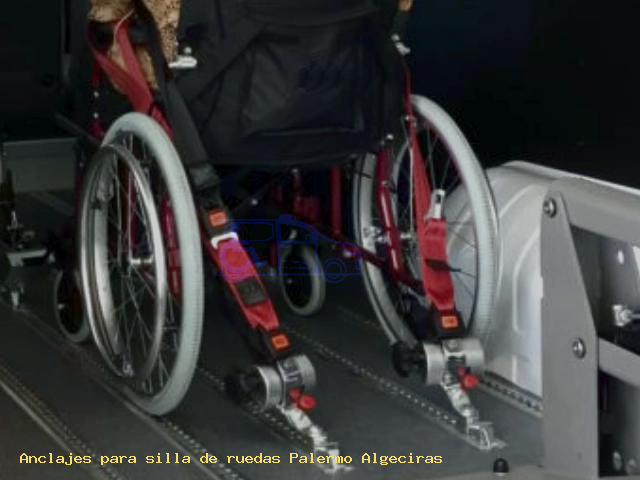 Sujección de silla de ruedas Palermo Algeciras