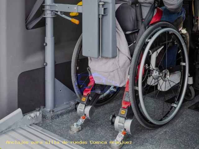 Anclajes para silla de ruedas Cuenca Aranjuez