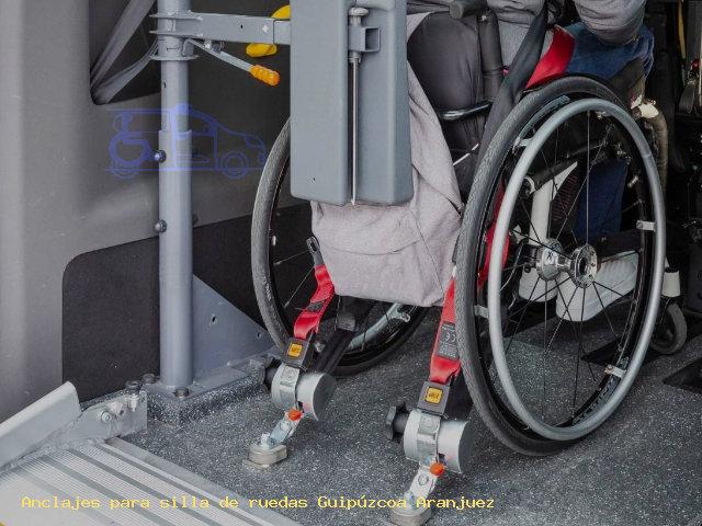 Fijaciones de silla de ruedas Guipúzcoa Aranjuez
