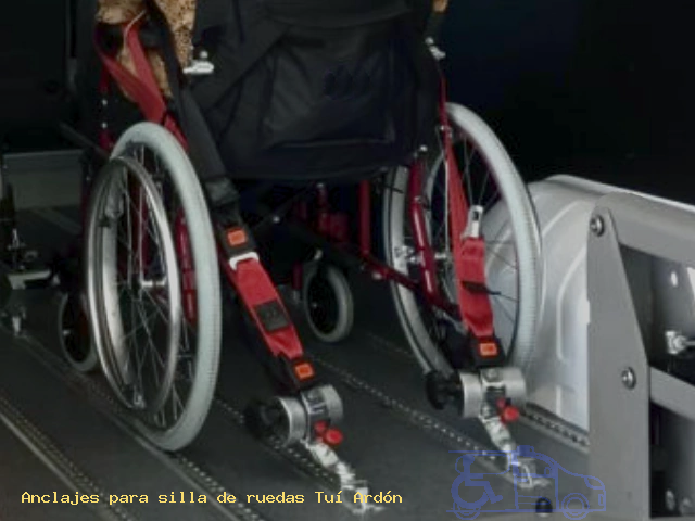Anclajes para silla de ruedas Tuí Ardón