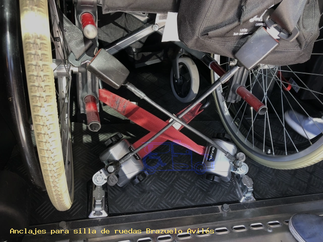 Seguridad para silla de ruedas Brazuelo Avilés