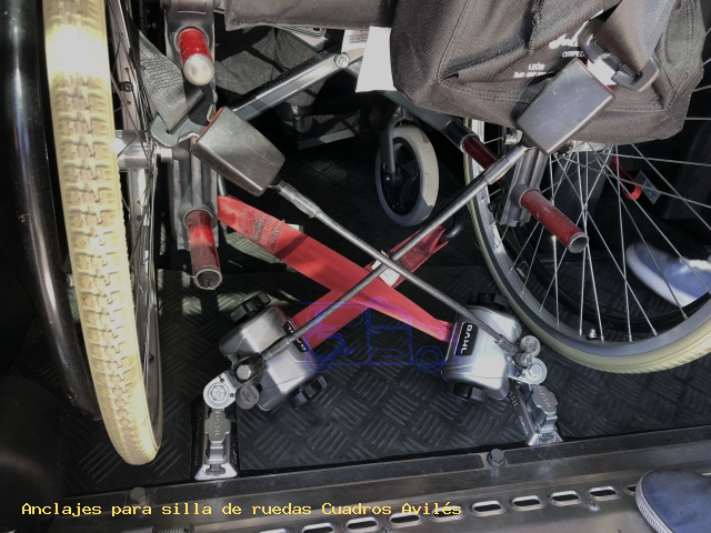 Seguridad para silla de ruedas Cuadros Avilés