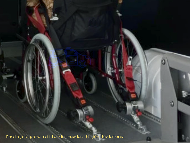 Anclajes silla de ruedas Gijón Badalona