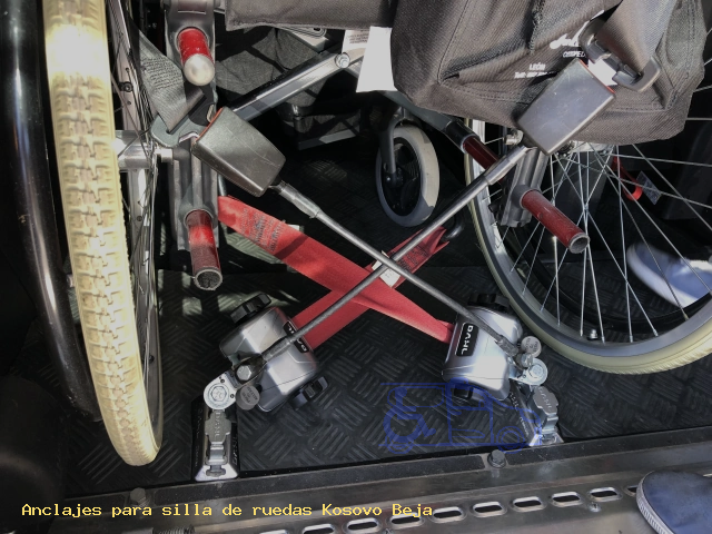 Sujección de silla de ruedas Kosovo Beja