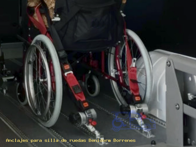 Anclajes para silla de ruedas Benidorm Borrenes
