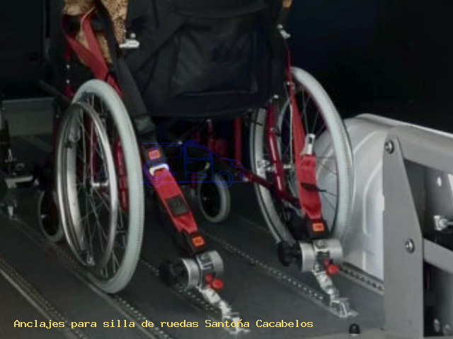 Anclaje silla de ruedas Santoña Cacabelos