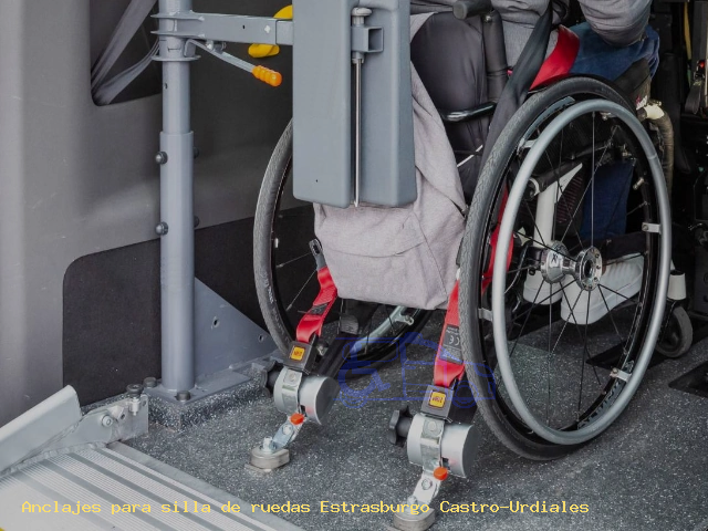 Fijaciones de silla de ruedas Estrasburgo Castro-Urdiales