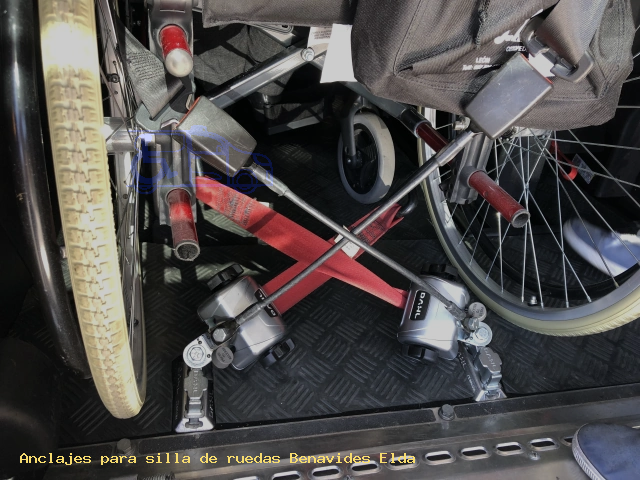 Sujección de silla de ruedas Benavides Elda