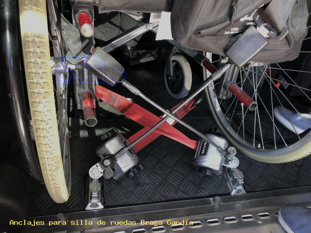 Sujección de silla de ruedas Braga Gandía
