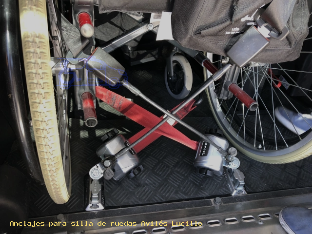 Sujección de silla de ruedas Avilés Lucillo