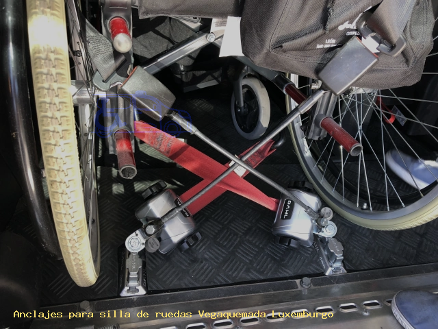 Sujección de silla de ruedas Vegaquemada Luxemburgo