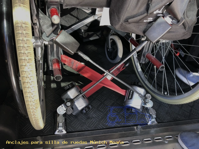 Anclajes para silla de ruedas Múnich Moaña