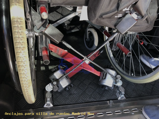 Fijaciones de silla de ruedas Madrid Mox