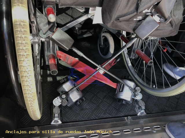 Anclajes para silla de ruedas Jaén Múnich