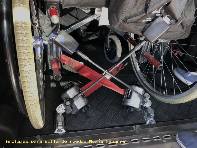 Fijaciones de silla de ruedas Moaña Navarra