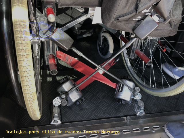 Fijaciones de silla de ruedas Toreno Noruega