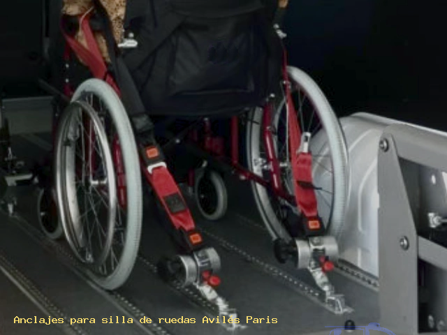 Fijaciones de silla de ruedas Avilés Paris