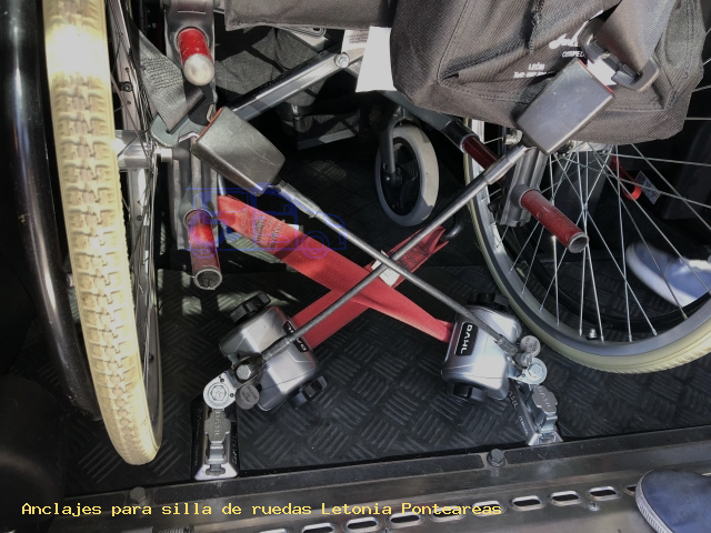 Anclajes para silla de ruedas Letonia Ponteareas