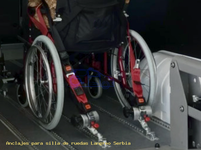 Fijaciones de silla de ruedas Langreo Serbia
