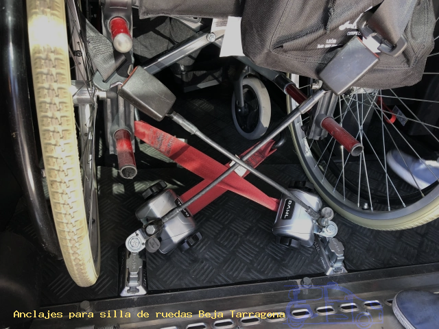 Fijaciones de silla de ruedas Beja Tarragona