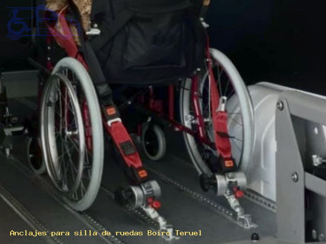 Anclaje silla de ruedas Boiro Teruel