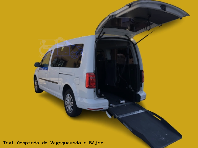 Taxi accesible de Béjar a Vegaquemada