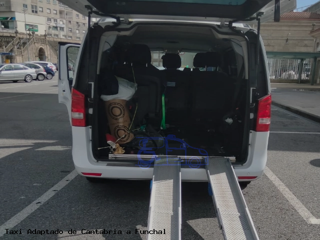 Taxi accesible de Funchal a Cantabria