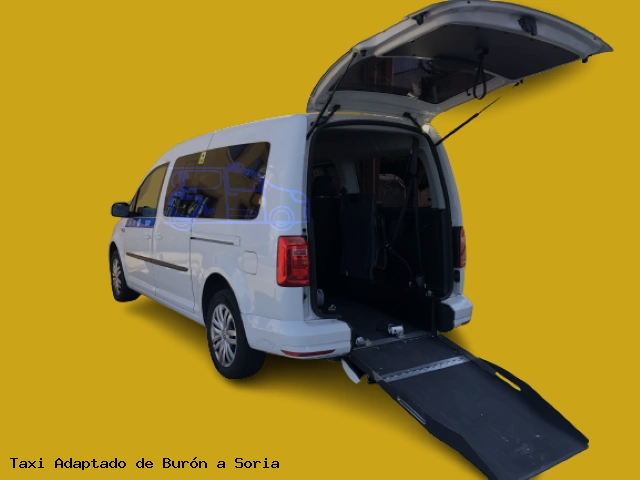 Taxi accesible de Soria a Burón